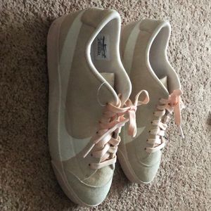 Nike suede sneakers